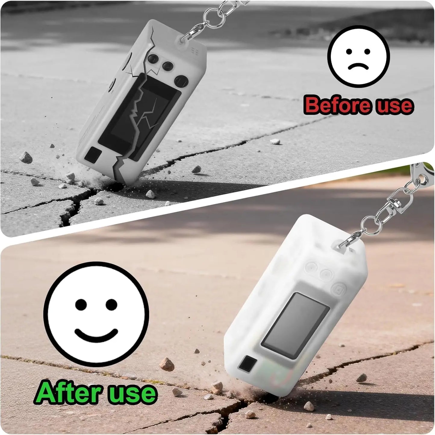 Silicone Case for Kodak CHARMERA Keychain Digital Camera Blind Box, Photo Mini Keychain Camera Sleeve - Camera NOT Included