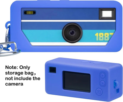 Silicone Case for Kodak CHARMERA Keychain Digital Camera Blind Box, Photo Mini Keychain Camera Sleeve - Camera NOT Included