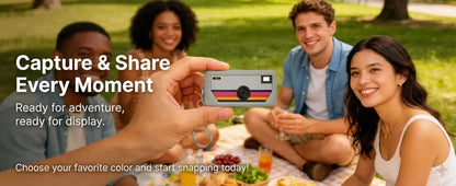 Silicone Case for Kodak CHARMERA Keychain Digital Camera Blind Box, Photo Mini Keychain Camera Sleeve - Camera NOT Included