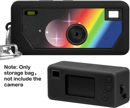 Silicone Case for Kodak CHARMERA Keychain Digital Camera Blind Box, Photo Mini Keychain Camera Sleeve - Camera NOT Included