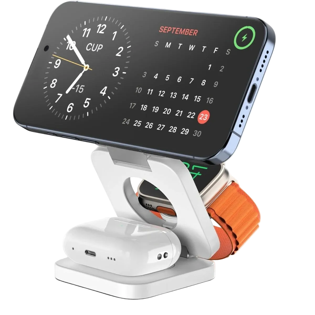 Estación de Carga 3 en 1