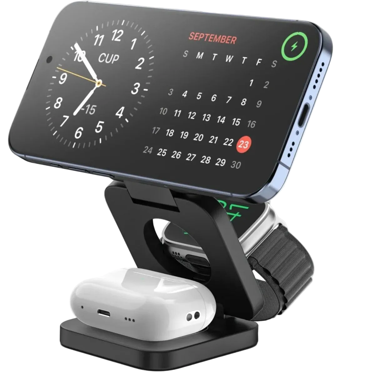 Estación de Carga 3 en 1