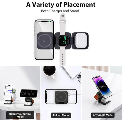 Estación de Carga 3 en 1